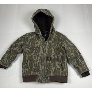 Carhartt Boys S (7-8) Mossy Oak Bottomland Camo Insulated Jacket OJ8569